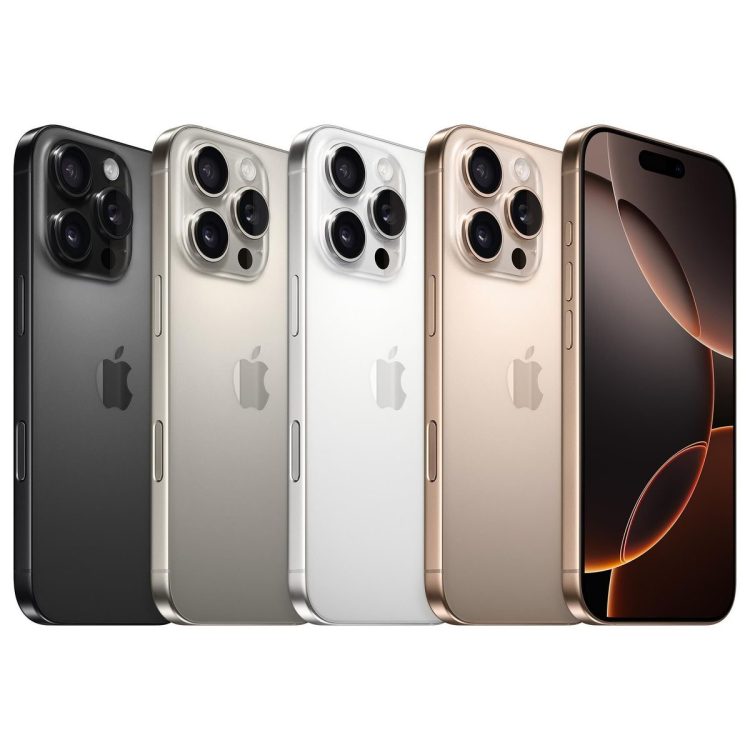گوشی طرح اپل مدل آیفون 16 پرومکس شرکت کلون iphone 16 pro max clone دو سیم کارت رم 8 (نسخه فول کپی)