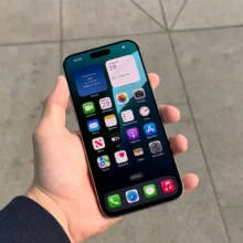 گوشی طرح آیفون مدل اپل iphone 15 pro max دو سیم کارت واقعی ظرفیت 128 گیگابایت رم 8 شرکت اچ کیو HQ (حافظه نمایشی 1 ترابایت ) با گارانتی معتبر