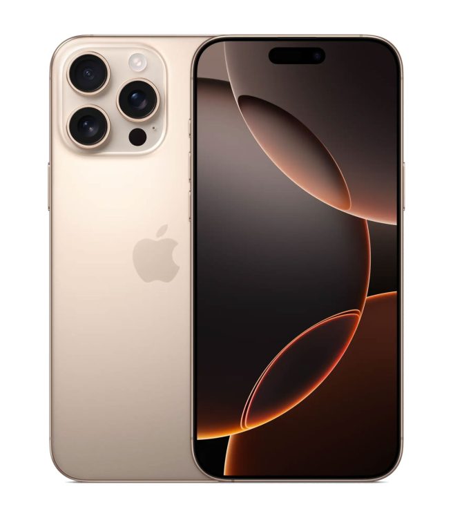 گوشی طرح آیفون مدل اپل iphone 16 pro max با کیفیت کلاس A ویتنام (شرکت KS ویتنام) طرح اصلی دو سیم کارت رم 10 واقعی ظرفیت 128 گیگابایت (حافظه نمایشی 1 ترابایت) با گارانتی شرکتی