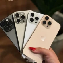 گوشی طرح آیفون مدل اپل iphone 16 pro max با کیفیت کلاس A ویتنام (شرکت HQ تایوان) دو سیم کارت رم 8 واقعی ظرفیت 128 گیگابایت (حافظه نمایشی 1 ترابایت) با گارانتی شرکتی