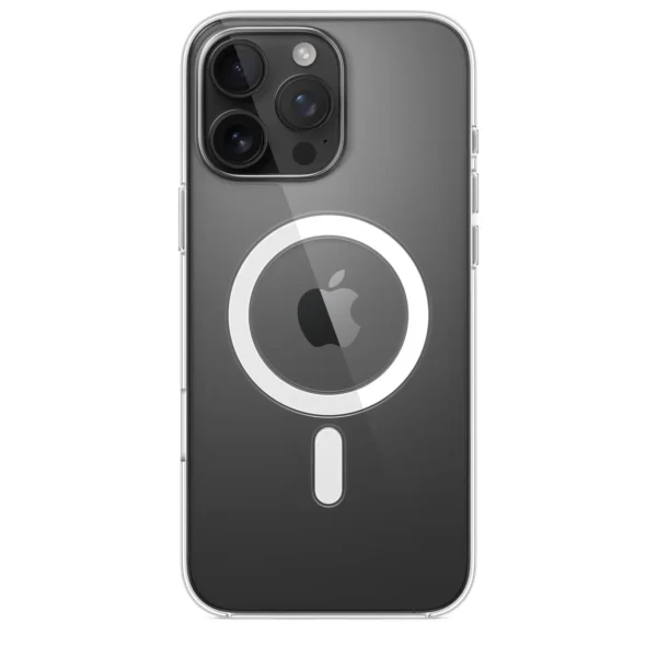 گارد و کاور مدل مگ سیف شفاف مناسب برای گوشی موبایل iphone 15 promax